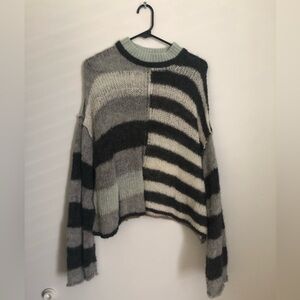NWOT Free People striped sweater